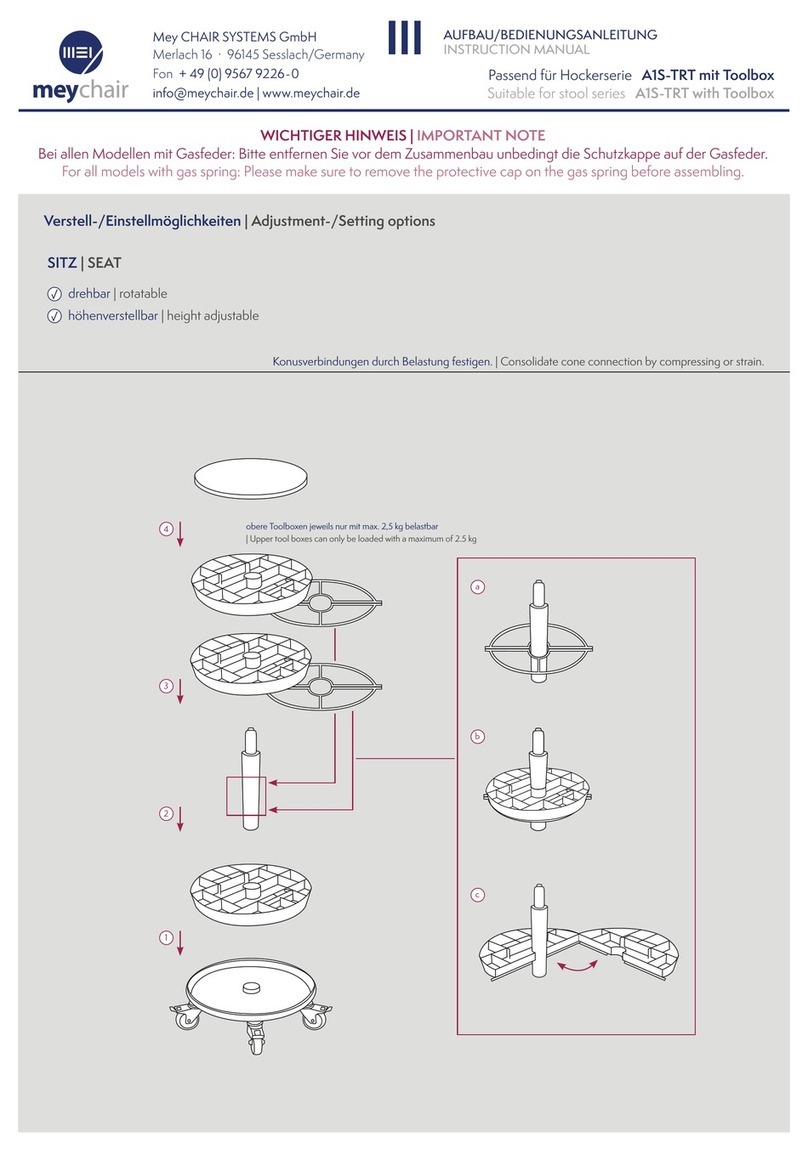 meychair A1S-TRT instruction manual meychair A1S-TRT instruction manual