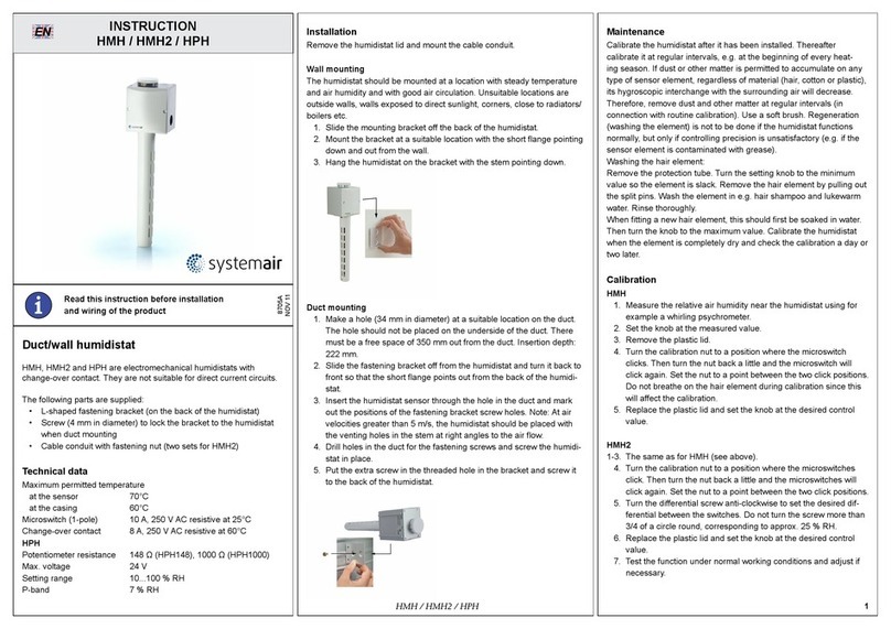 System air HMH User manual