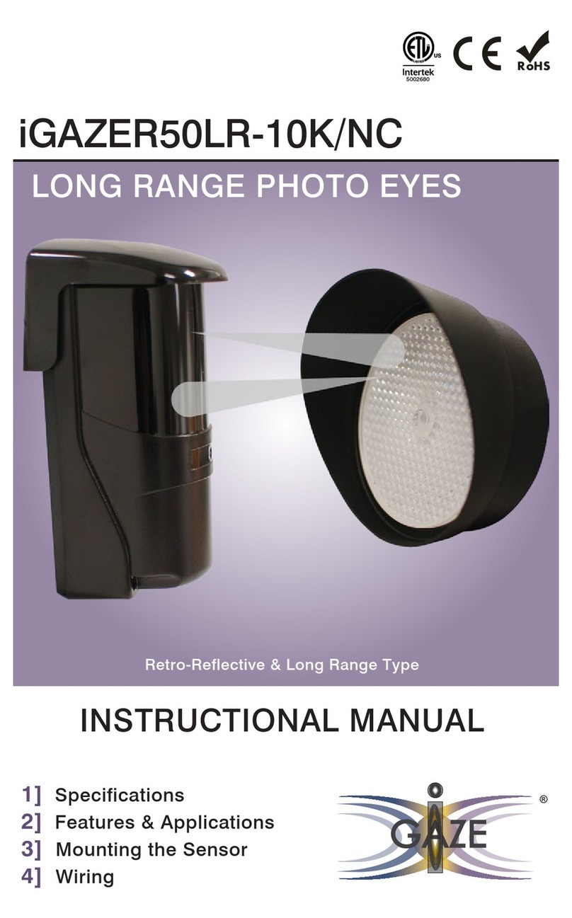 Transmitter Solutions iGAZER50LR instruction manual Transmitter Solutions iGAZER50LR instruction manual