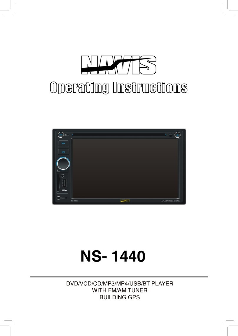 NAVIS NS-1440 operating instructions
