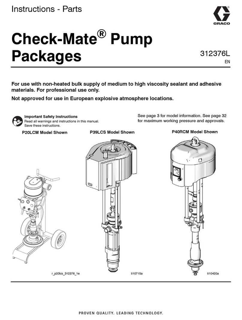 Graco Check-Mate P05LCS Instructions and parts