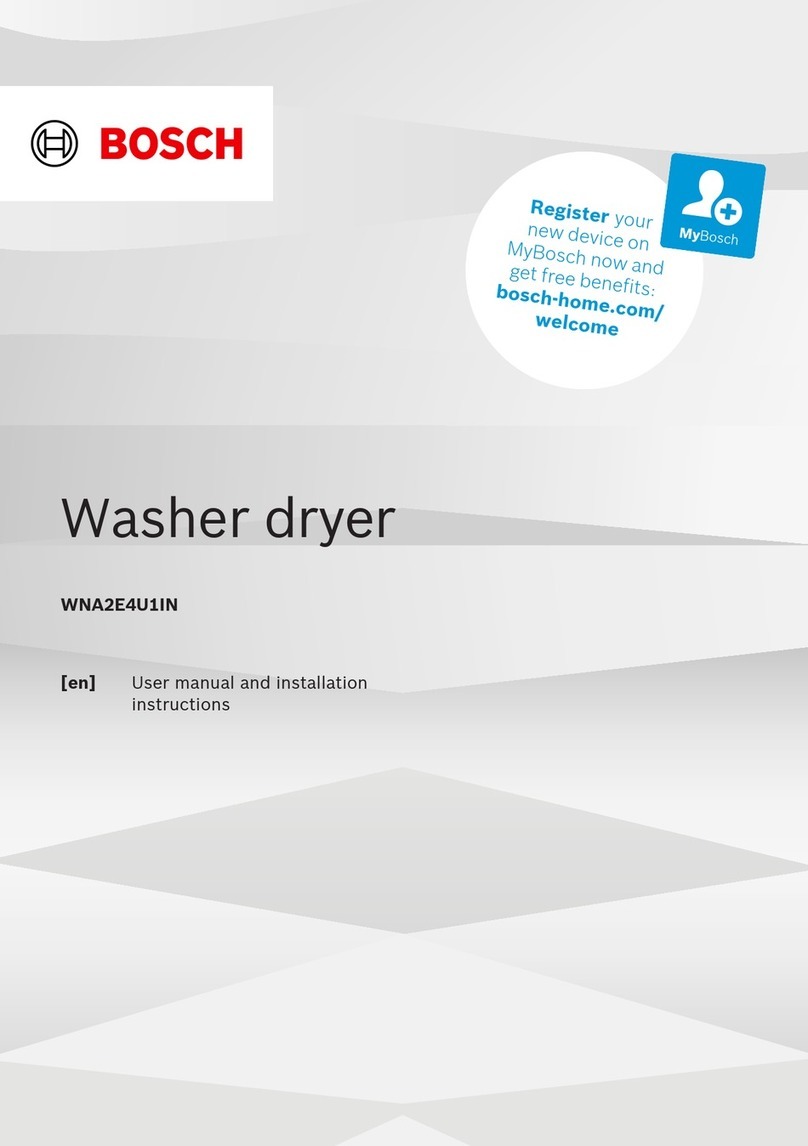 Bosch WNA2E4U1IN User manual