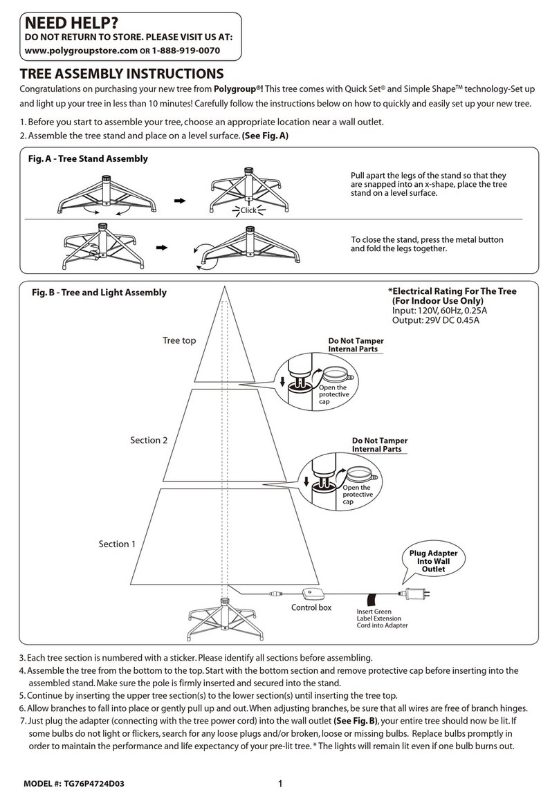 Polygroup TG76P4724D03 User manual