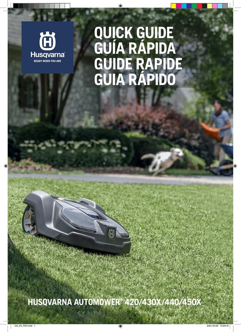 Husqvarna AUTOMOWER 420 User manual