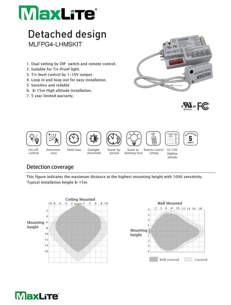 MaxLite MLFPG4-LHMSKIT User manual