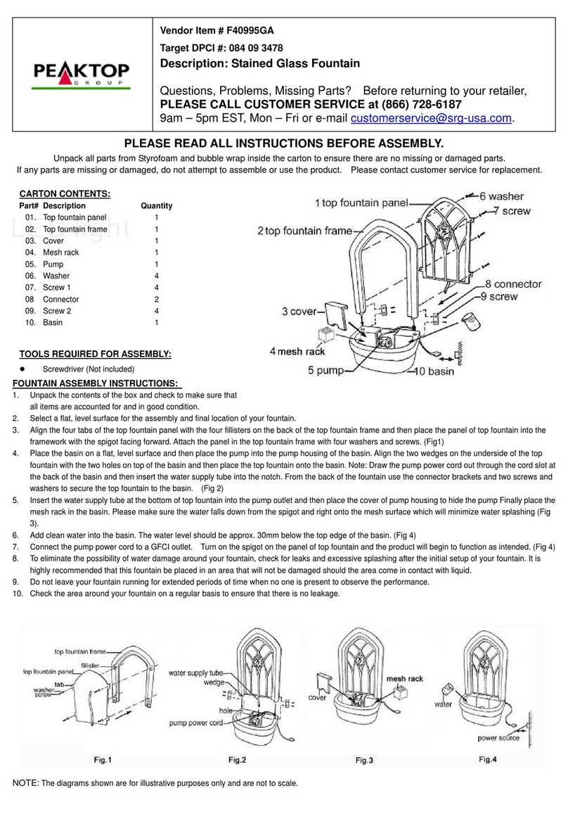 PEAKTOP F40995GA quick start guide