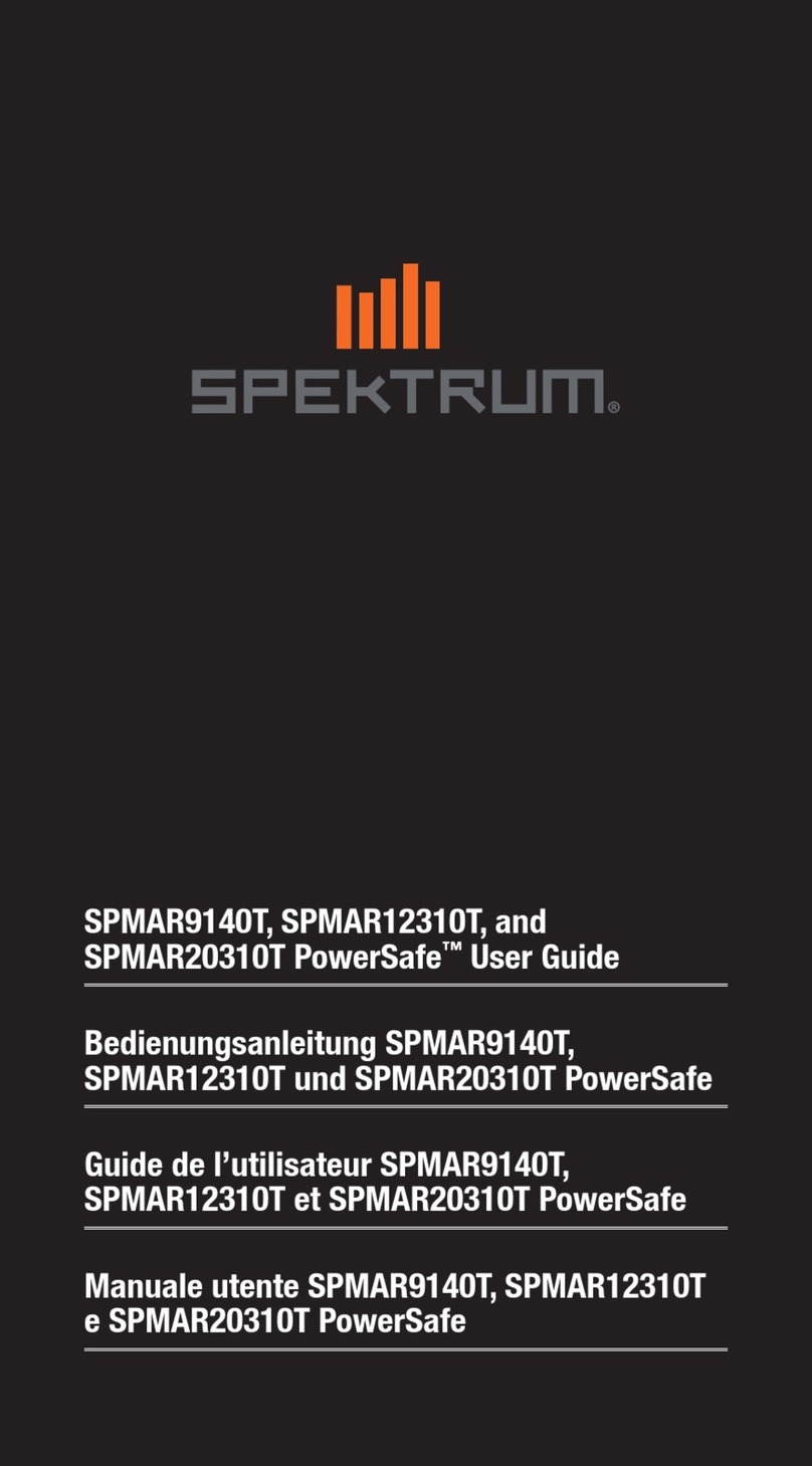 Spektrum PowerSafe SPMAR9140T User manual