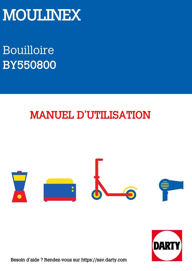 Moulinex BY550800 User manual
