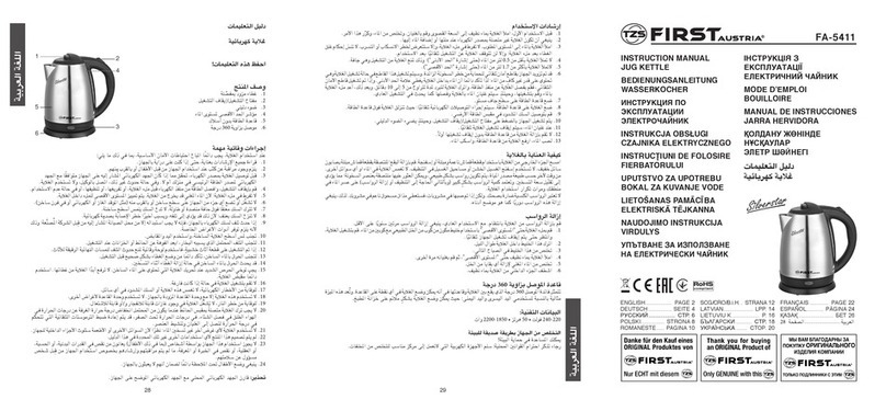 TZS First AUSTRIA FA-5411 instruction manual