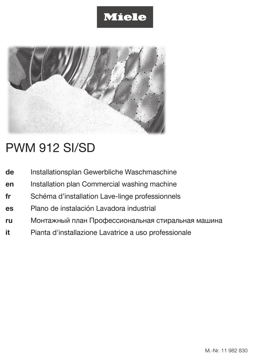 Miele PWM 912 SI User manual Miele PWM 912 SI User manual