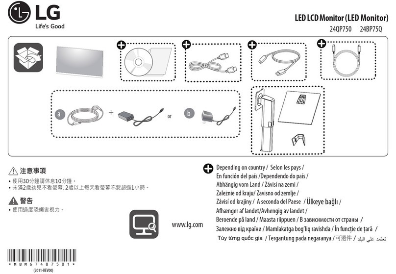 LG 24QP750-B User manual