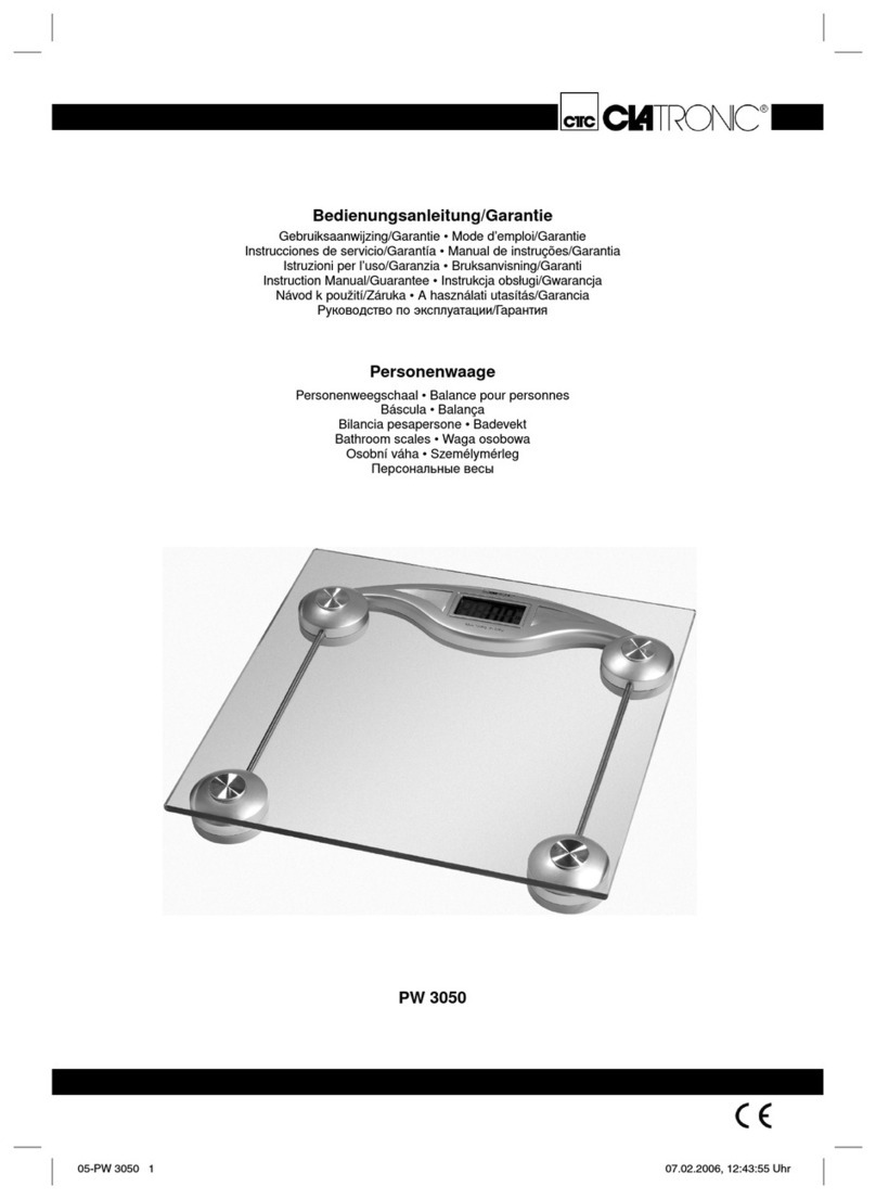 CTC Union Clatronic PW 3050 instruction manual