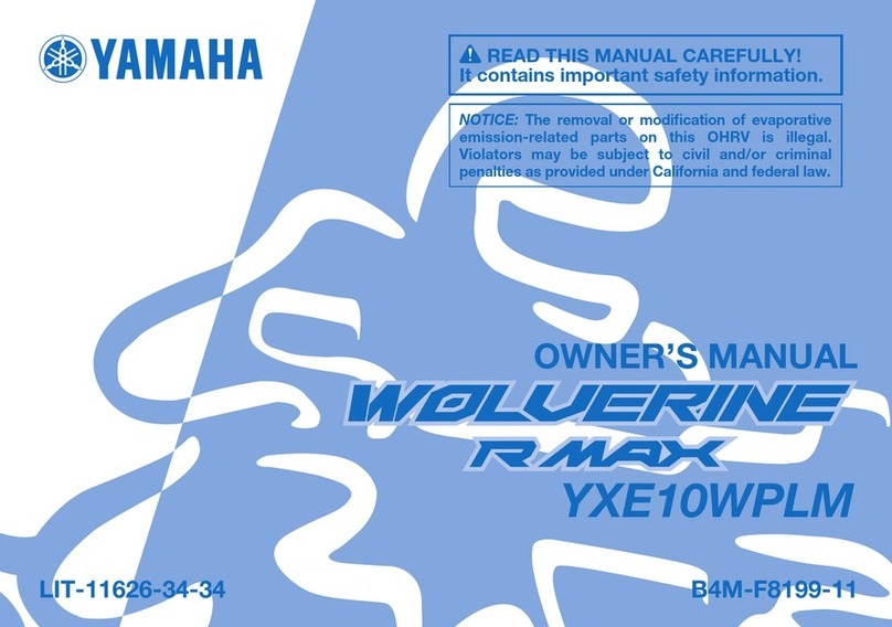Yamaha WOLVERINE R MAX 2021 manual