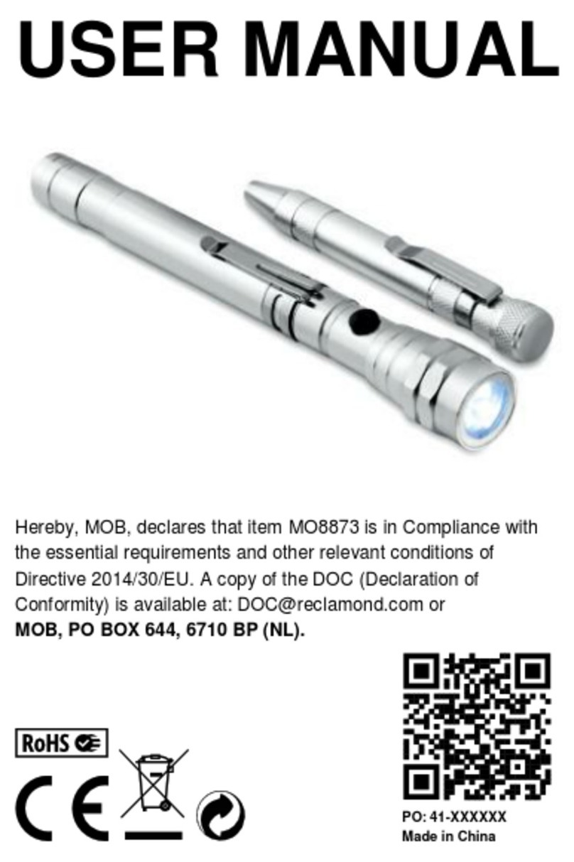 MOB MO8873 User manual