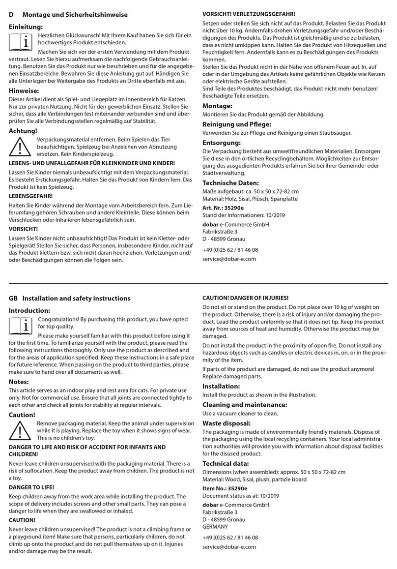 dobar 35290e quick start guide