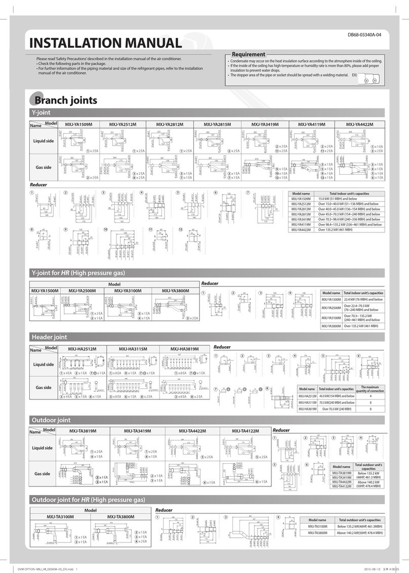 Samsung MXJ-TA3819M instruction manual