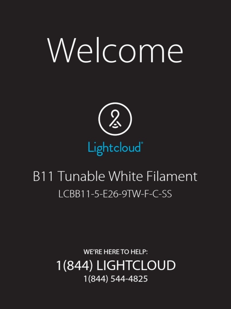 Lightcloud LCBB11-5-E26-9TW-F-C-SS manual