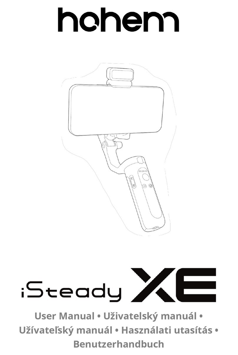 Hohem iSteady XE User manual Hohem iSteady XE User manual