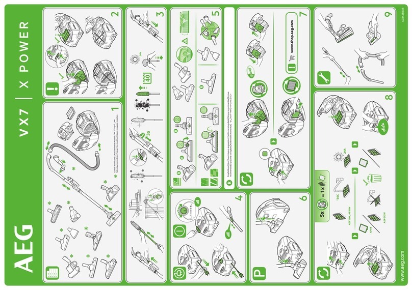 AEG X POWER VX7 User manual