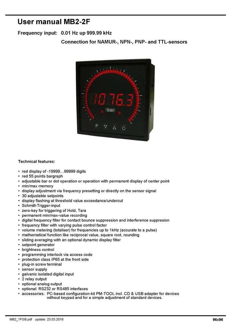 Sensors MB2-2F user manual