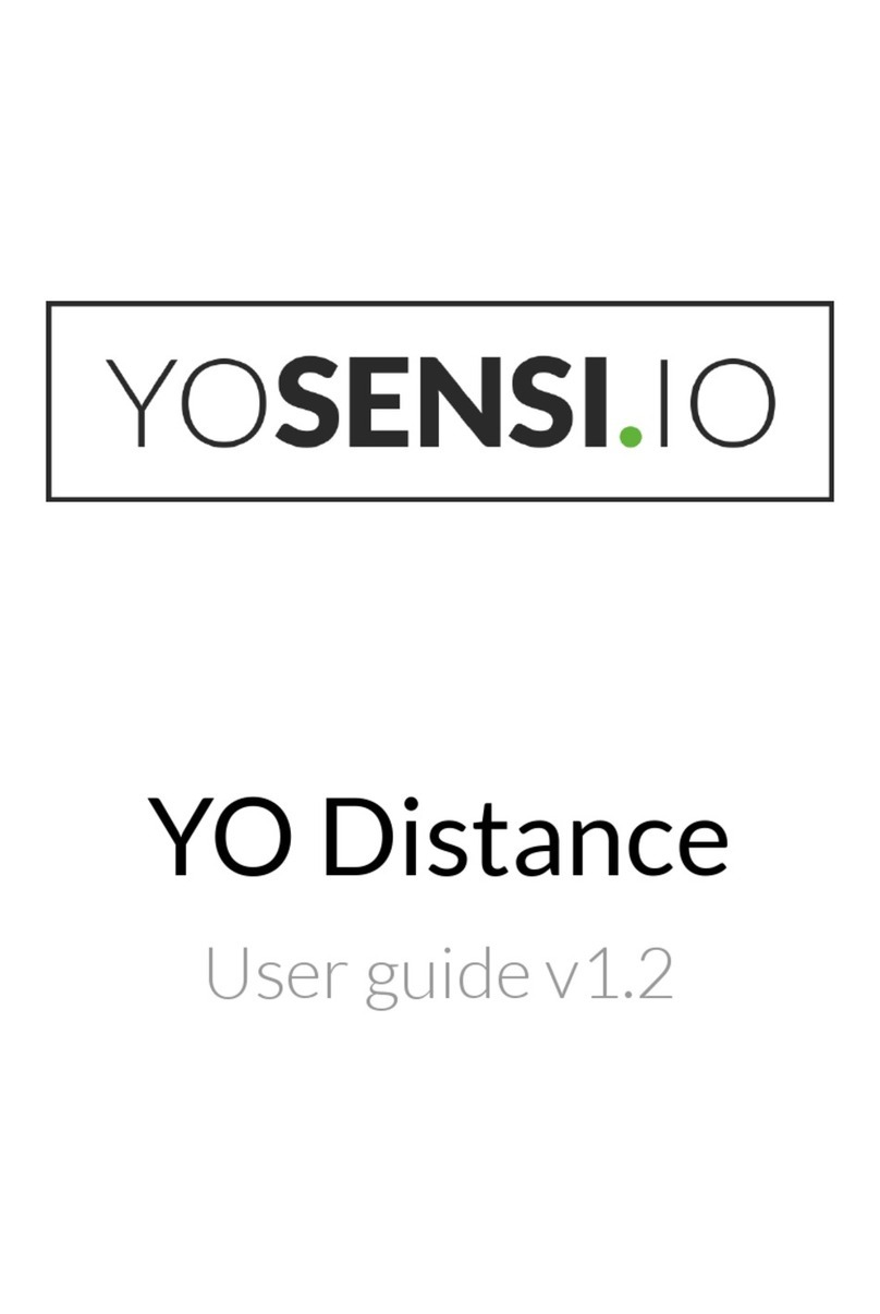 YOSensi YO Distance user guide