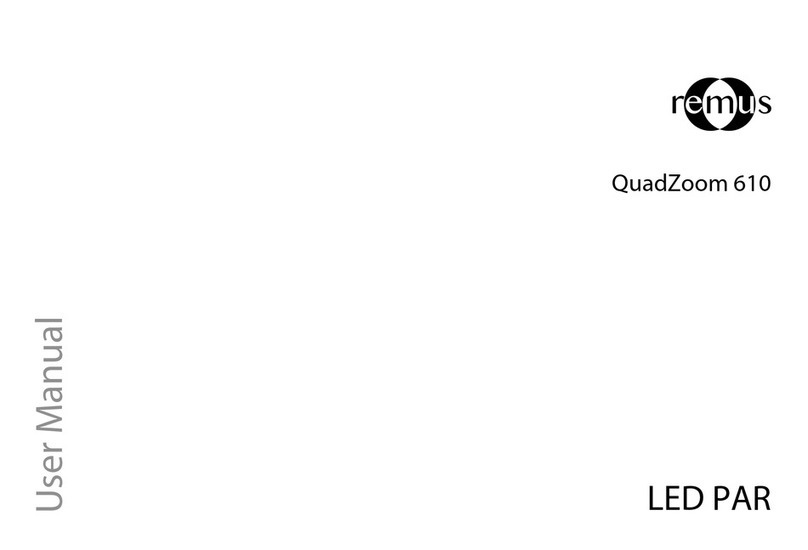 thomann Remus QuadZoom 610 User manual