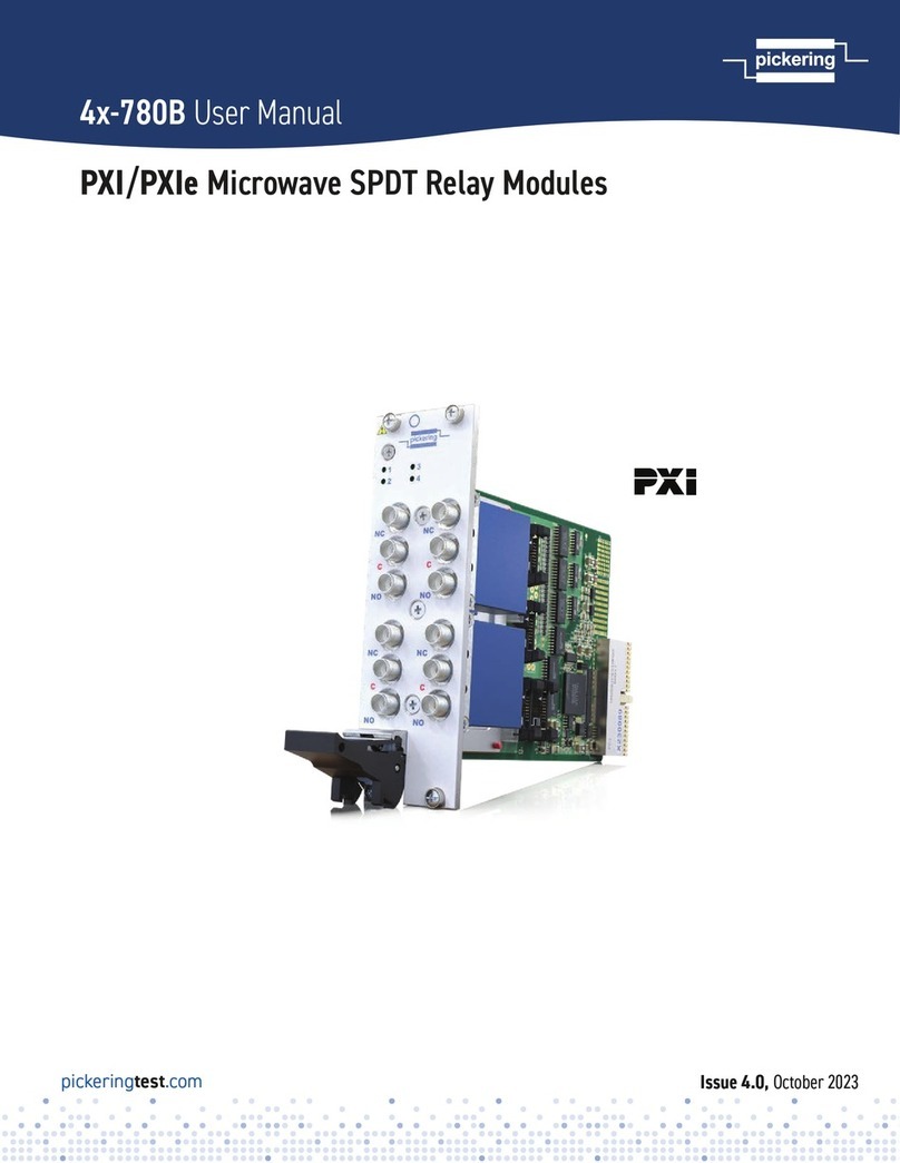 Pickering 4x-780B User manual
