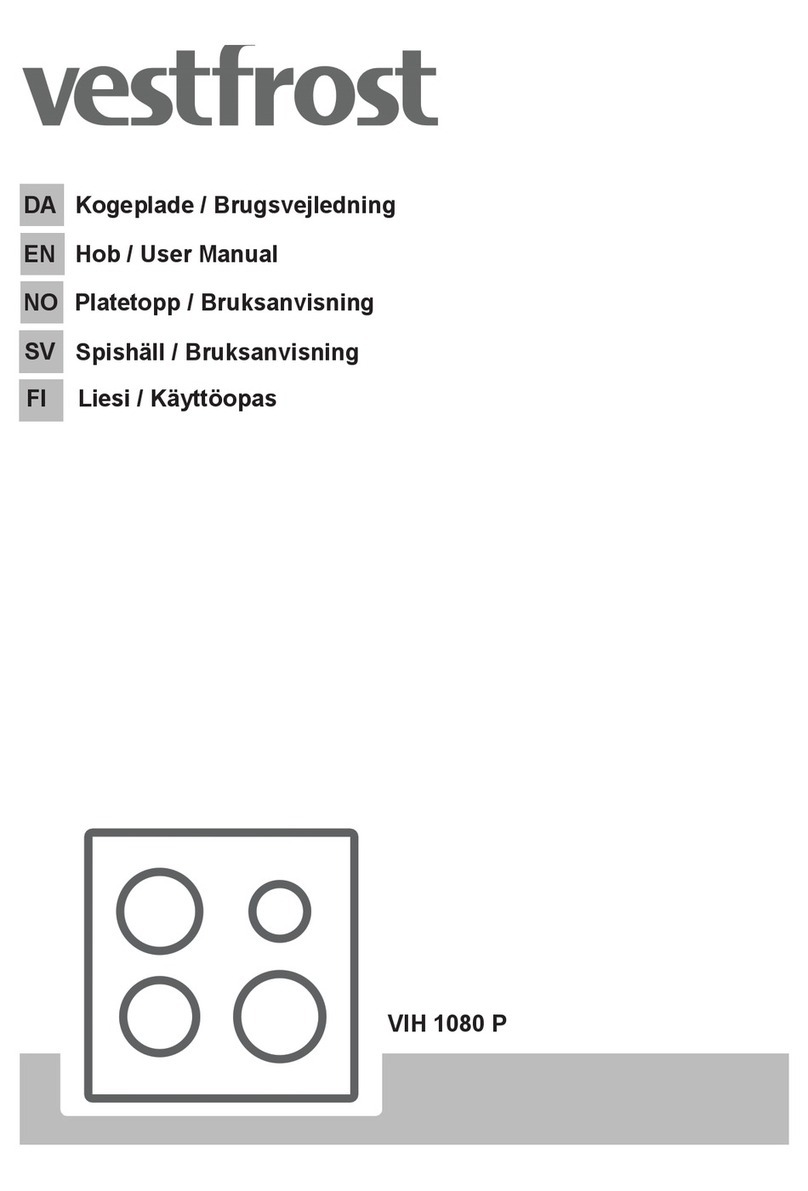 Vestfrost VIH 1080 P User manual