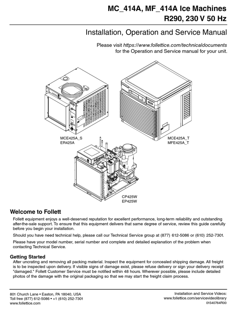 Follett Maestro Plus MC 414A Series Setup guide