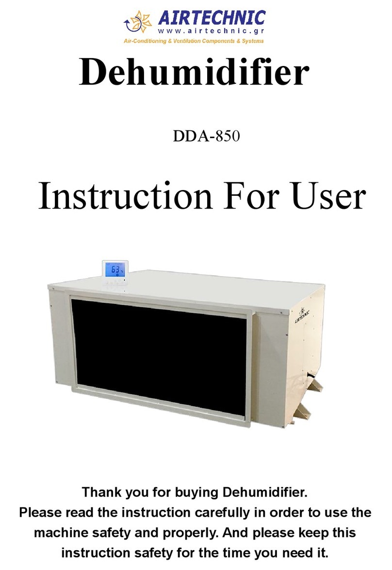 AirTechnic DDA-850 Instruction Manual