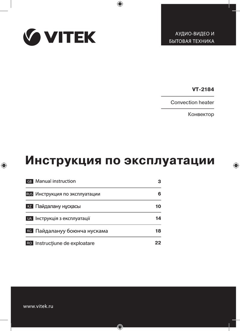 Vitek VT-2184 Manual instruction