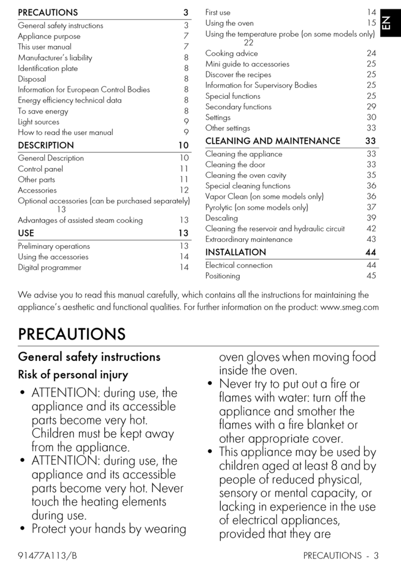 Smeg SOPA6302S2PN manual