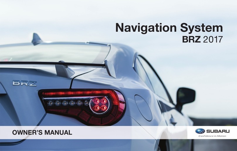 Subaru BRZ2017 User manual Subaru BRZ2017 User manual