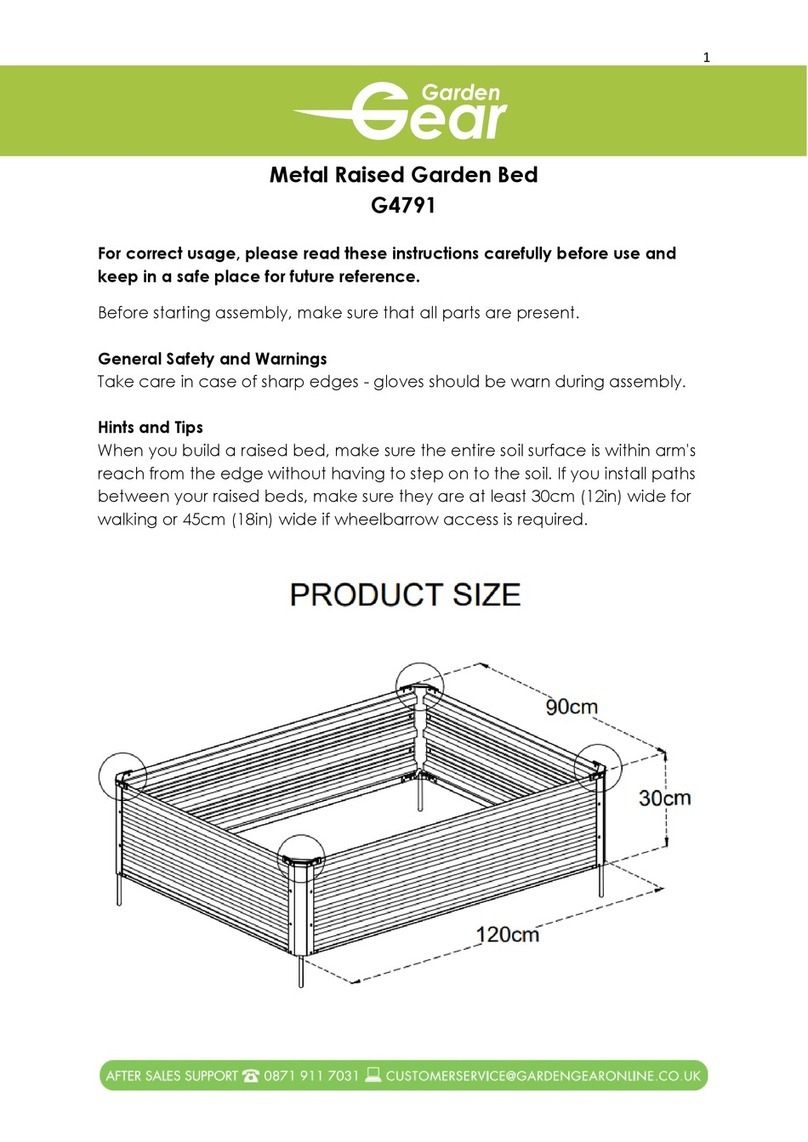 Garden Gear G4791 manual