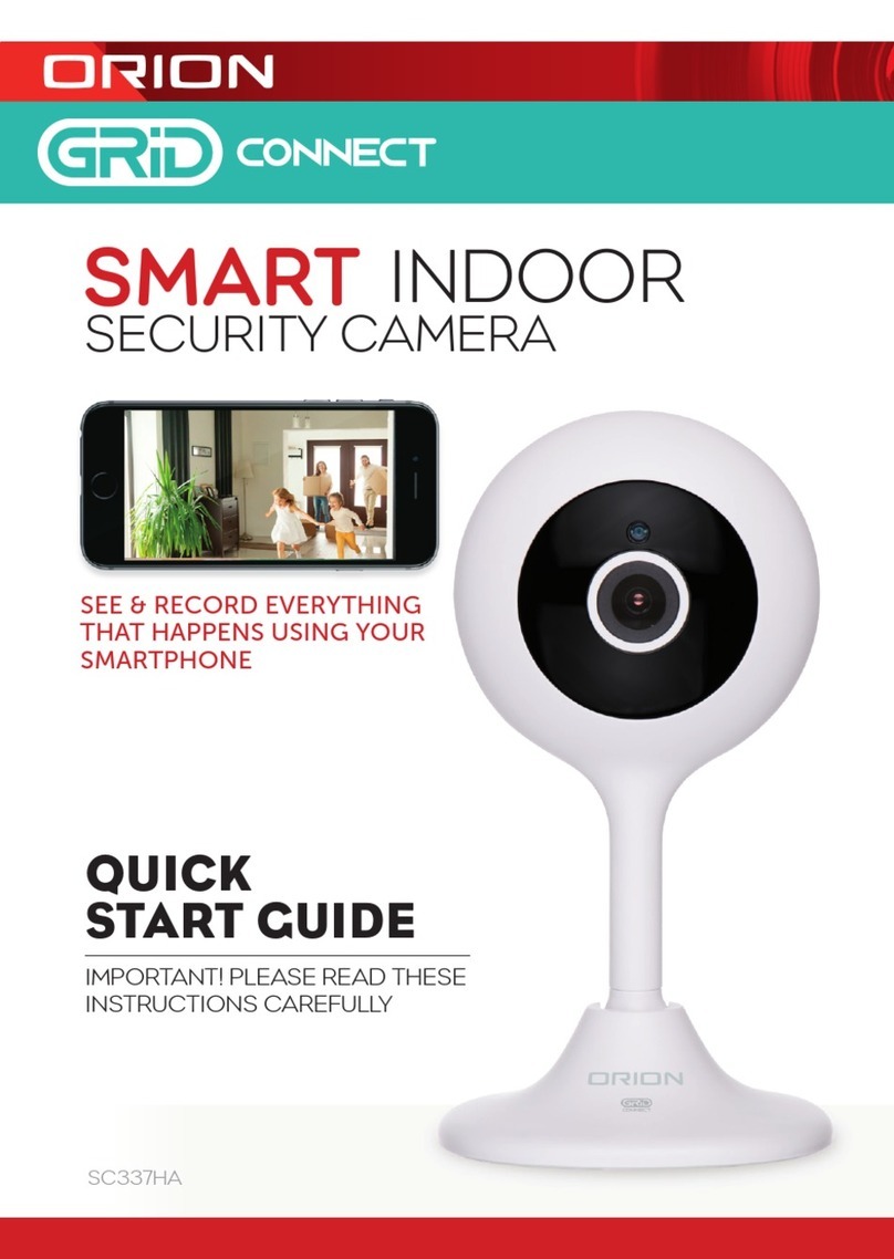 Orion GRID CONNECT SC337HA quick start guide