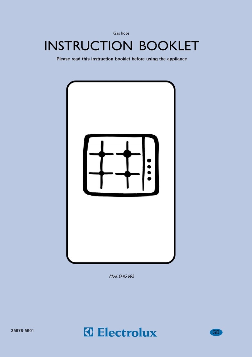 Electrolux EHG 682 User manual
