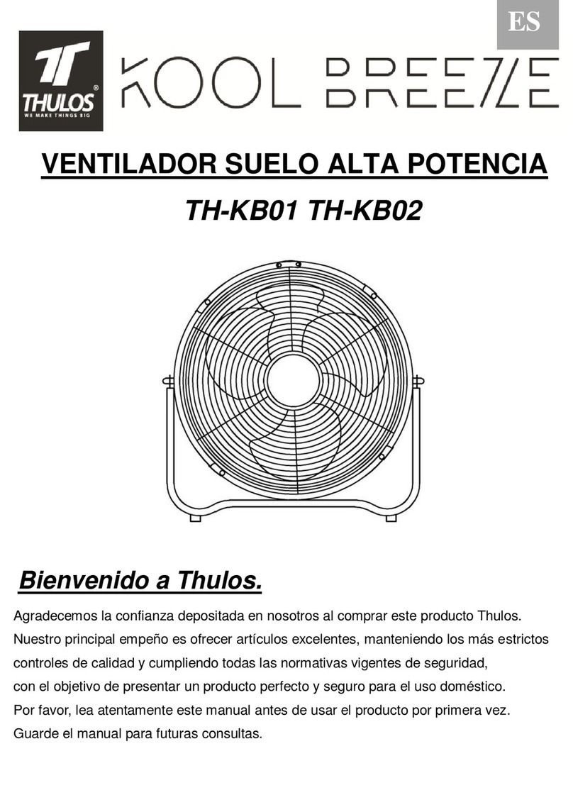 Thulos KOOL BREEZE TH-KB01 manual