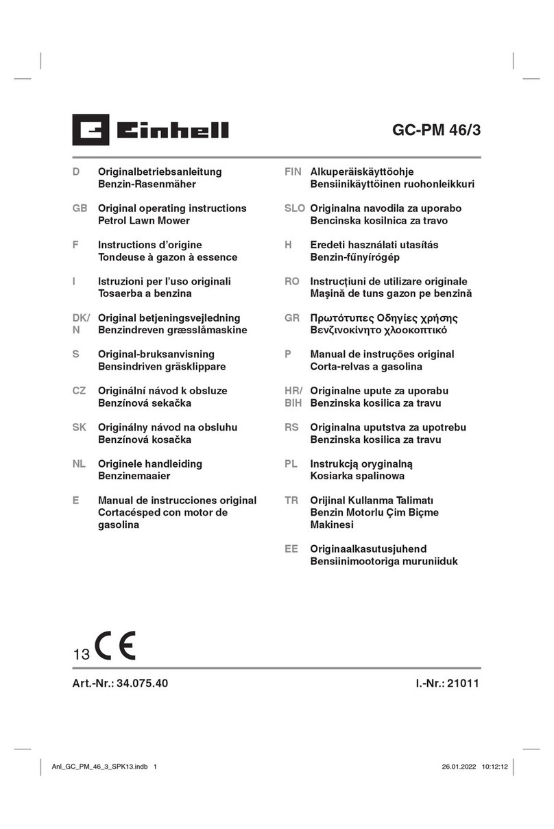 EINHELL GC-PM 46/3 Original operating instructions