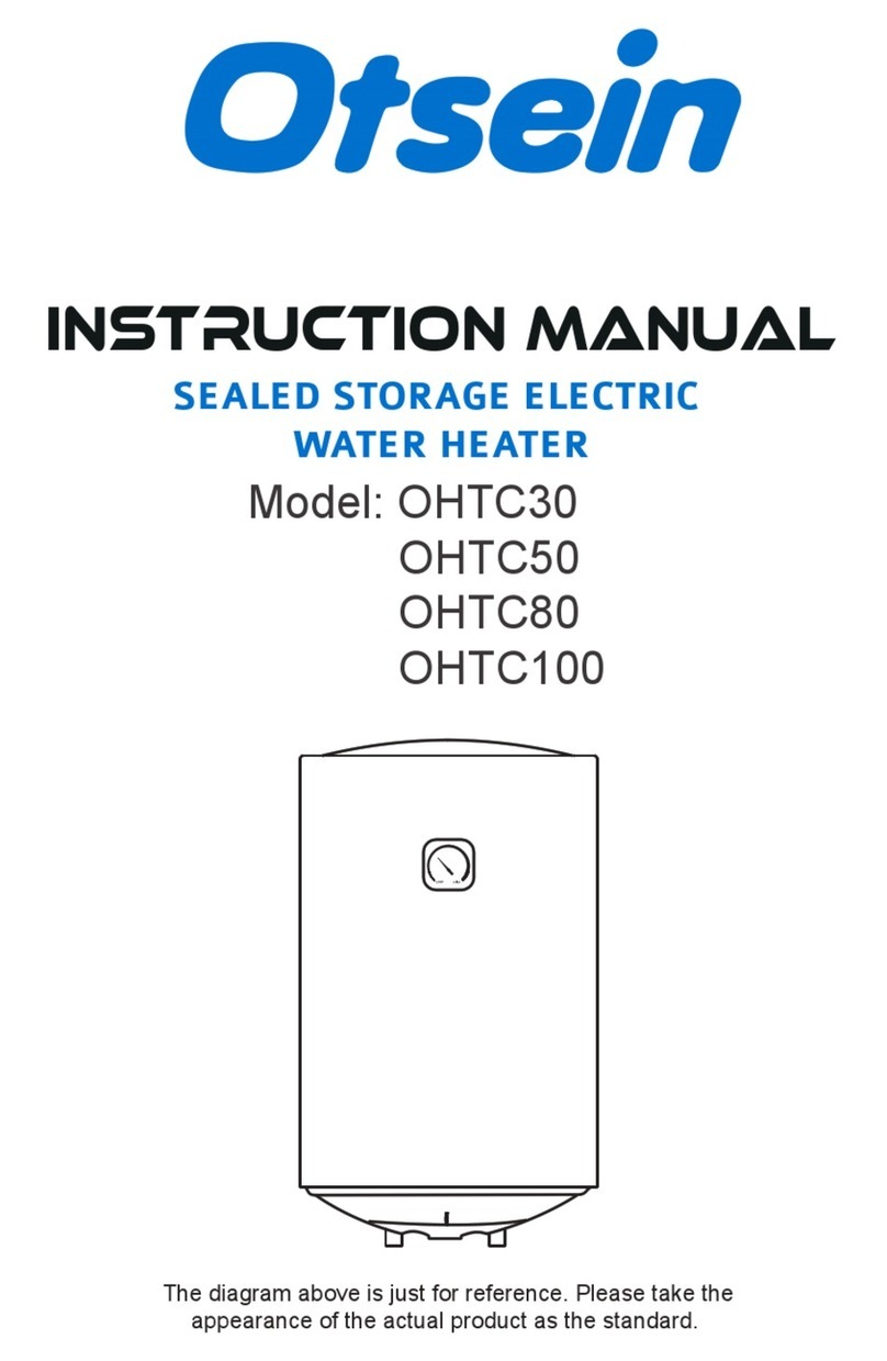 Hoover Otsein OHTC30 instruction manual