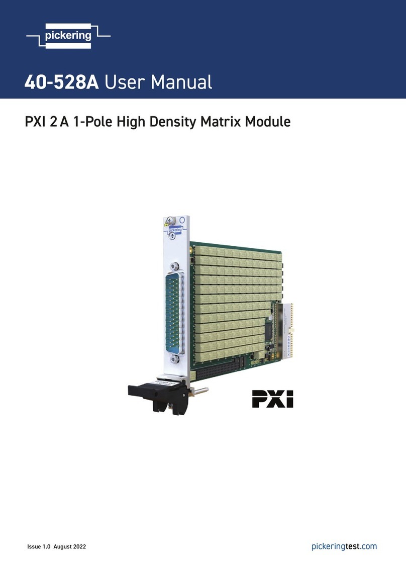 Pickering 40-528A User manual