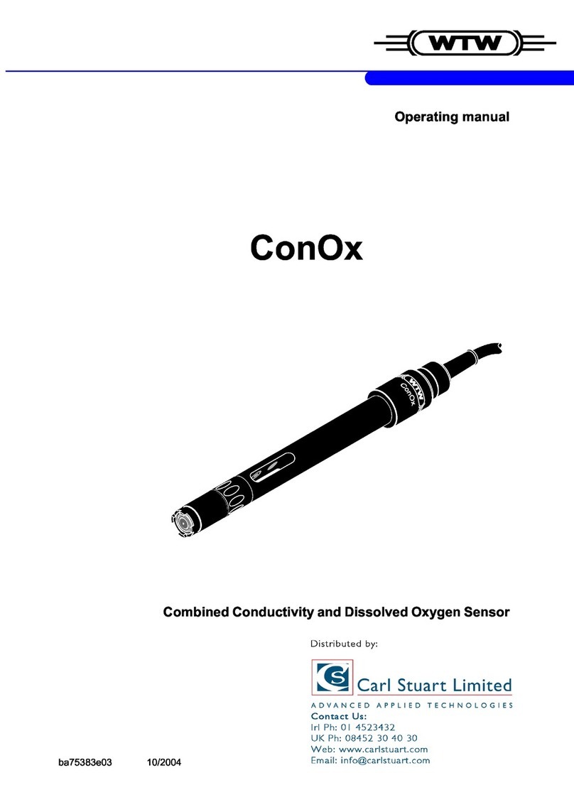 wtw ConOx-3 operating manual