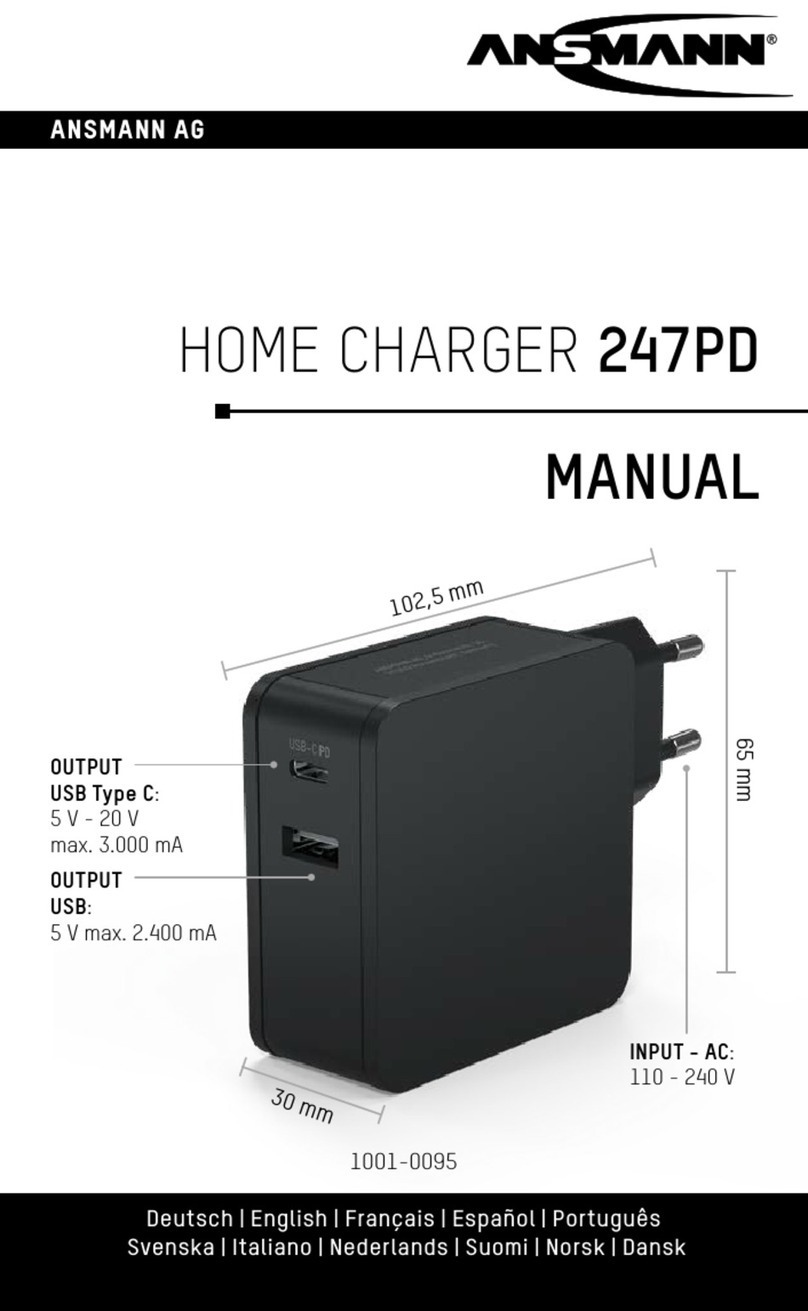 ANSMANN 247PD User manual