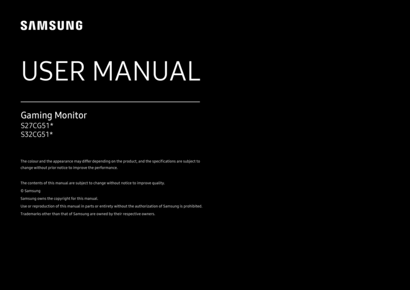 Samsung S32CG51 Series User manual Samsung S32CG51 Series User manual