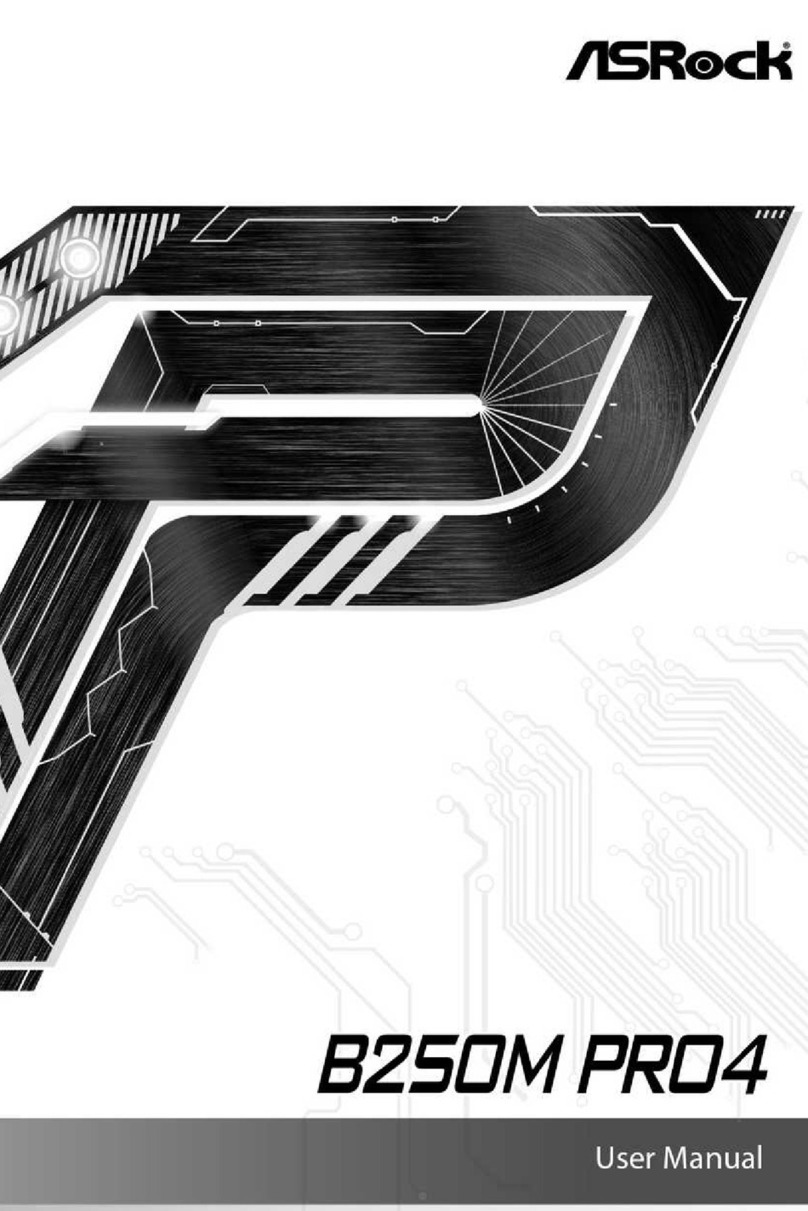 ASROCK B250M PRO4 User manual