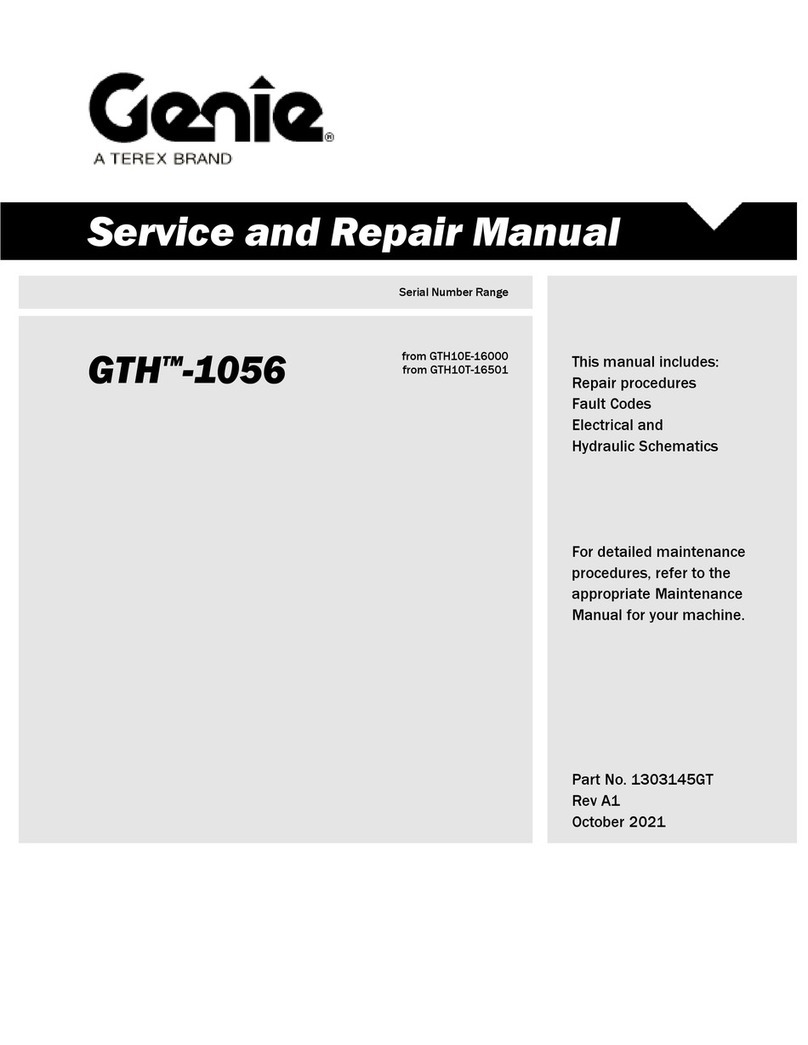 Terex GTH10T-16501 Installation and operating manual Terex GTH10T-16501 Installation and operating manual