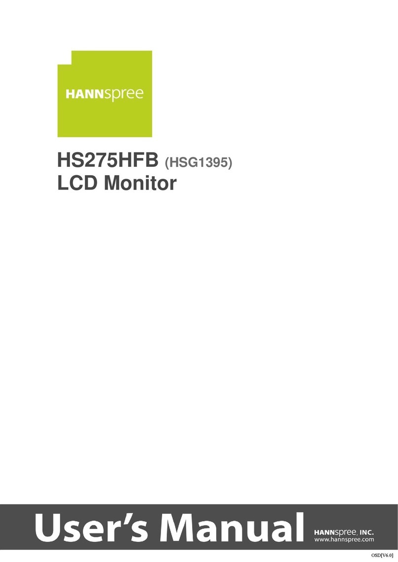 HANNspree HS275HFB user manual