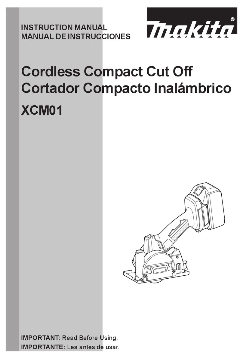 Makita XCM01 User manual
