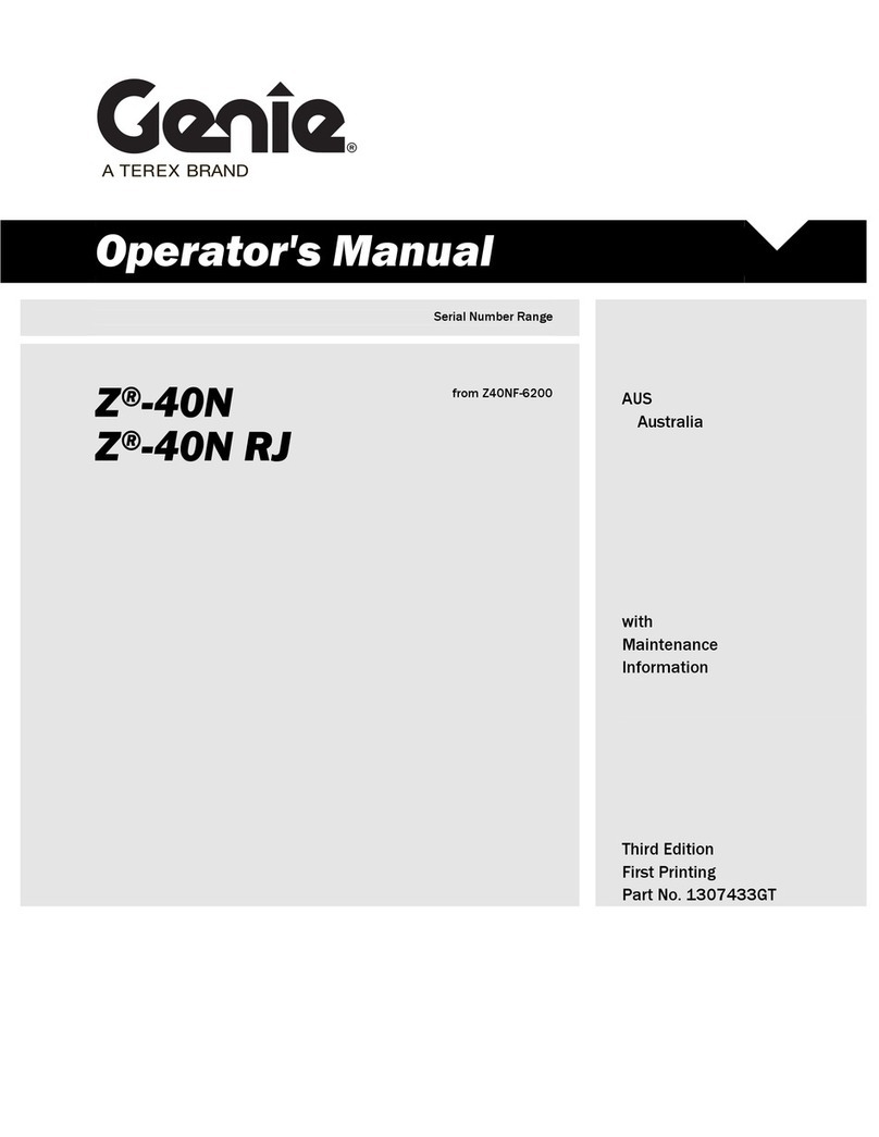 Terex Z40NF-6200 User manual Terex Z40NF-6200 User manual