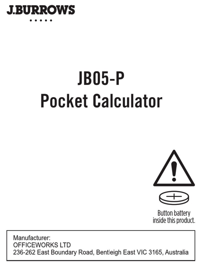 J.Burrows JB05-P manual