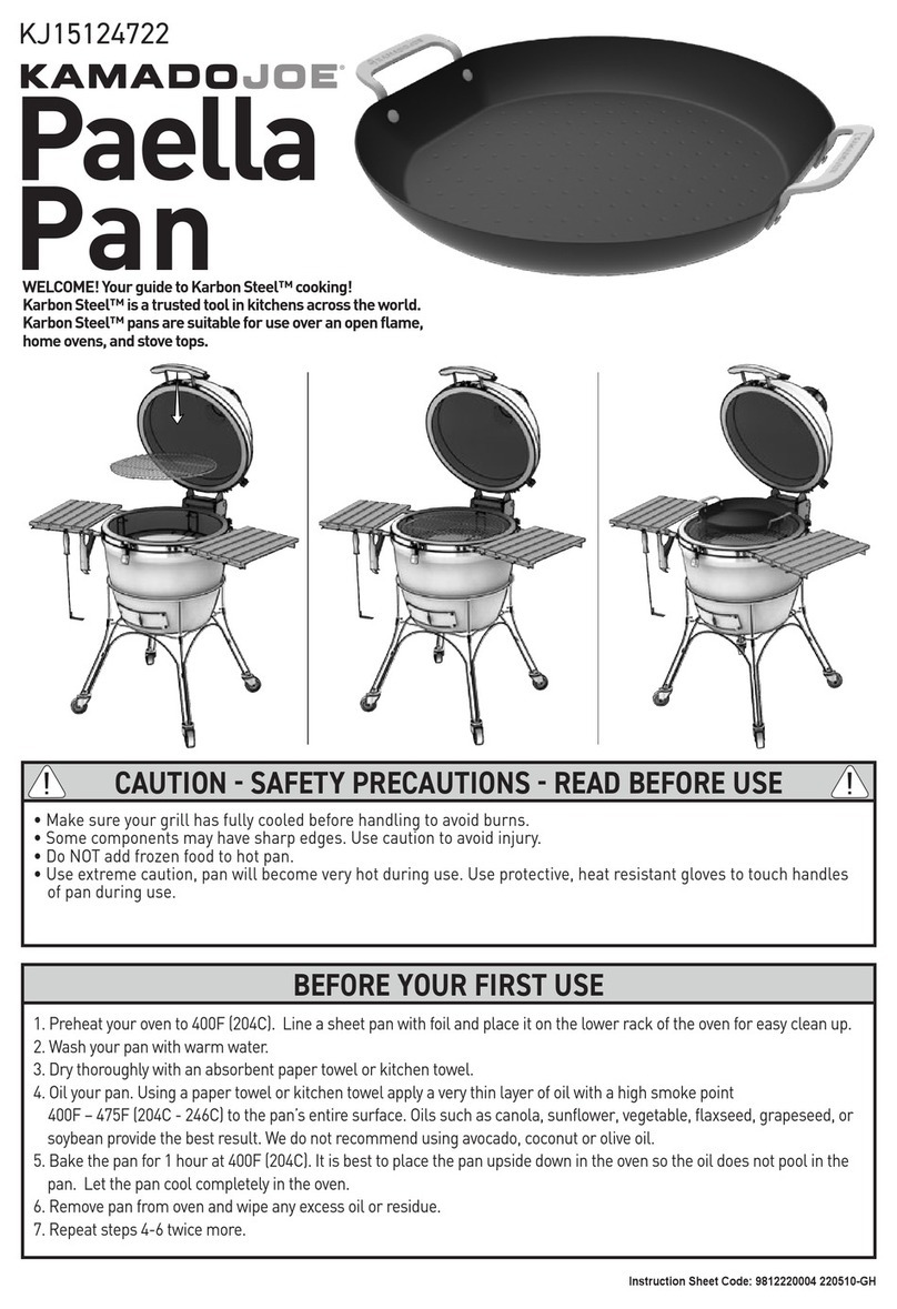 Kamado Joe KJ15124722 User manual